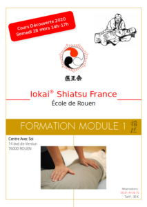 flyer A5 M1 iokai jan 20 recto formation iokai shiatsu